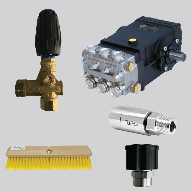 Accessories and wash parts