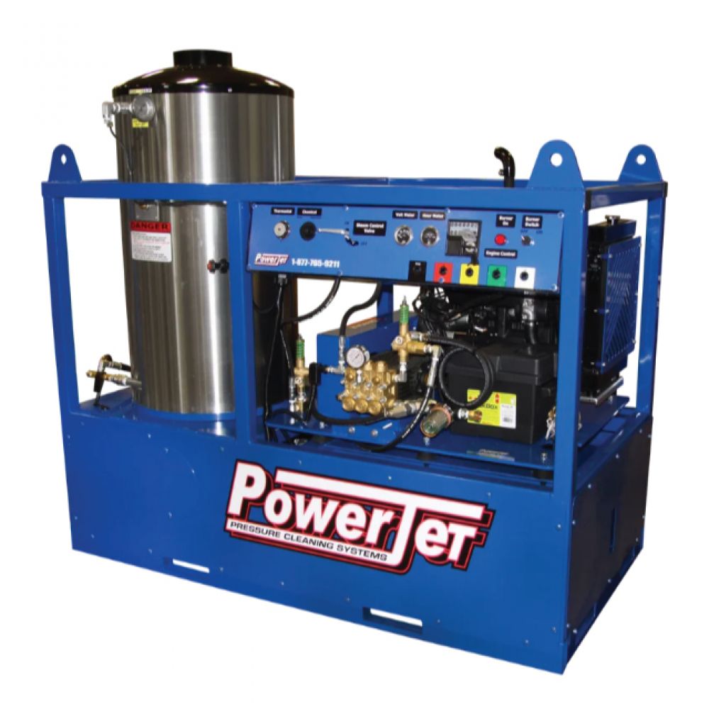 Série PJO PowerJet eau chaude 100% diesel
