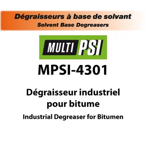 Industrial Degreaser for Bitumen 4 liters