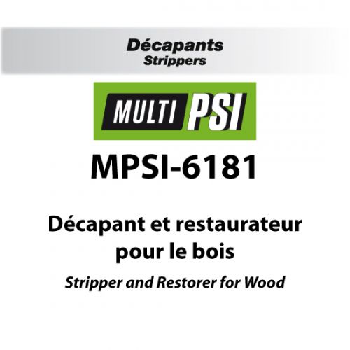 Stripper and restorer for wood 20 liters