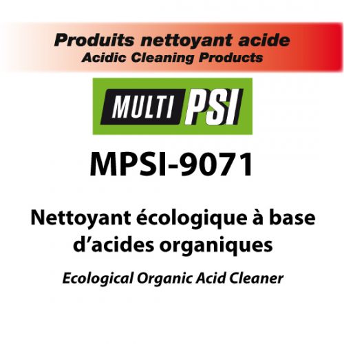Nettoyant écologique à base d’acides organiques 20 litres